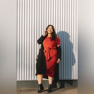 SMASH + Tess | Rebecca wrap dress | size large